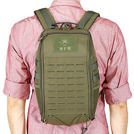 Kleinbild 11 MFH Rucksack Modular 13 Daypack Molle Lasercut 13 Liter oliv