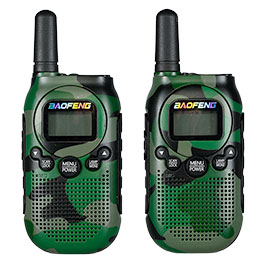 Produktbild zu Baofeng Walkie-Talkie-Set BF-T6 bis zu 2 km Reichweite aufla ...