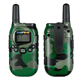 Kleinbild 1 Baofeng Walkie-Talkie-Set BF-T6 bis zu 2 km Reichweite aufladbar mit integrierter Taschenlampe camouflage