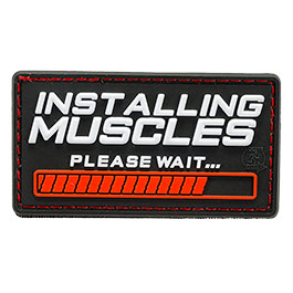 Produktbild zu JTG 3D Rubber Patch Installing Muscles schwarz ...