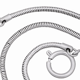 Kleinbild 2 Herbertz Schlangenkette mit Ring