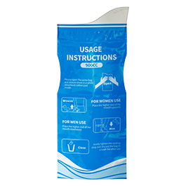 Kleinbild 1 Origin Outdoors Notfall WC-Beutel Emergen-Pee Bag unisex Einweg 4 St�ck je 900 ml blau
