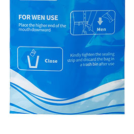 Kleinbild 3 Origin Outdoors Notfall WC-Beutel Emergen-Pee Bag unisex Einweg 4 St�ck je 900 ml blau
