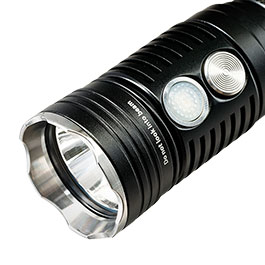 Kleinbild 5 Eagtac LED-Taschenlampe TX3V MKII 3650 Lumen 10 Leuchtmodi inkl. Strobe wiederaufladbar Powerbank-Funktion inkl. Holster Ladekab