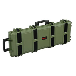 Kleinbild 1 Nuprol Large Hard Case Waffenkoffer / Trolley 109 x 39,5 x 16 cm PnP-Schaumstoff oliv - Velcro Edition