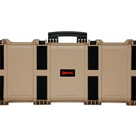 Kleinbild 10 Nuprol Large Hard Case Waffenkoffer / Trolley 109 x 39,5 x 16 cm PnP-Schaumstoff tan - Velcro Edition
