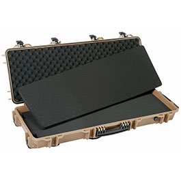 Kleinbild 5 Nuprol Large Hard Case Waffenkoffer / Trolley 109 x 39,5 x 16 cm PnP-Schaumstoff tan - Velcro Edition