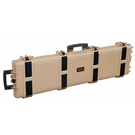 Kleinbild 1 Nuprol X-Large Hard Case Waffenkoffer / Trolley 139 x 39,5 x 16 cm PnP-Schaumstoff tan - Velcro Edition