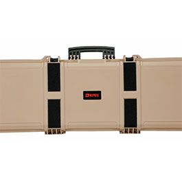 Kleinbild 10 Nuprol X-Large Hard Case Waffenkoffer / Trolley 139 x 39,5 x 16 cm PnP-Schaumstoff tan - Velcro Edition