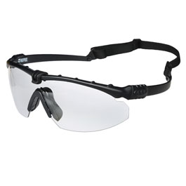 Nuprol Battle Pro Protective Airsoft Schutzbrille schwarz / klar