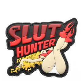JTG 3D Rubber Patch mit Klettflche Slut Hunter fullcolor