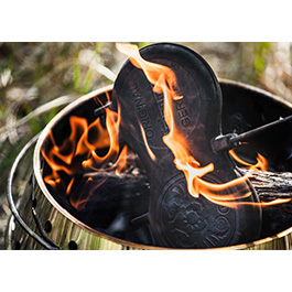 Petromax Burgereisen Gusseisen fr offenes Feuer Bild 2
