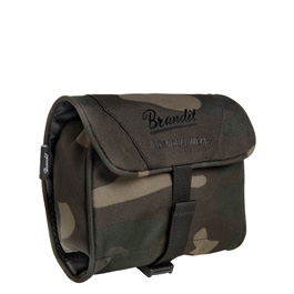 Brandit Kulturbeutel Toiletry Bag medium mit Spiegel darkcamo