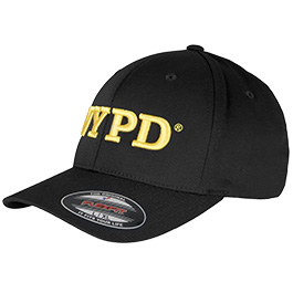 Flexfit Cap NYPD 3D Logo schwarz