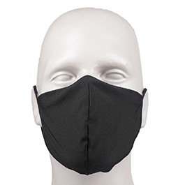 Mil-Tec Stoffmaske V-Shape schwarz