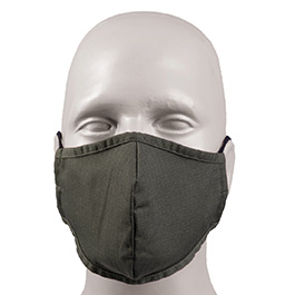 Mil-Tec Stoffmaske Wide-Shape oliv