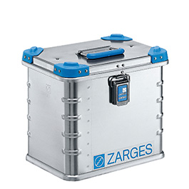 Zarges Eurobox 27 Liter silber/blau hochfest korrosionsbestndig