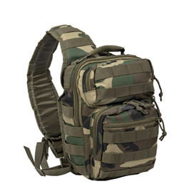 Mil-Tec Rucksack One Strap Assault Pack small 10 Liter woodland