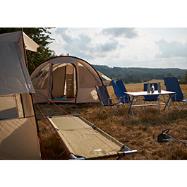 Grand Canyon Camping Bett Topaz Feldliege Gr. M - 190 cm grau Bild 4