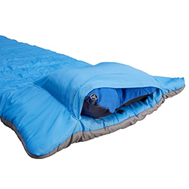 Kleinbild 4 Grand Canyon Campingbett Auflage Topaz Gr. L blau/grau wendbar