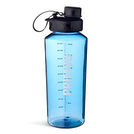 Primus Trinkflasche Trailbottle Tritan 1 Liter Multifunktionsverschluss transparent blau BPA-frei