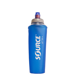Source Jet faltbare Wasserflasche blau 0,5Liter