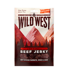 Wild West Beef Jerkey Original 70g