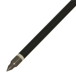 Kleinbild 1 Armbrustpfeil 20 Aluminium mit Feldspitze schwarz Halbmond Nock 1 St�ck