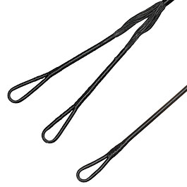 Kleinbild 2 Man Kung Ersatzkabel Set / Cables Set f. Compound Armbrust 175lbs Frost Wolf XB56