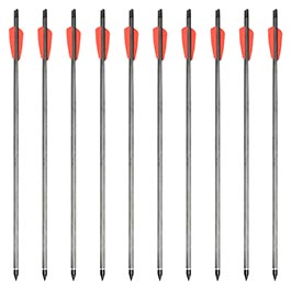 EK Archery Armbrustbolzen 15 Zoll fr Cobra R9/RX schwarz/rot 10 Stck