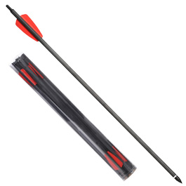 EK Archery Armbrustbolzen 15 Zoll für Cobra R9/RX schwarz/rot 10 Stück Bild 5
