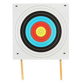 EK Archery Schaumstoff Ziel 60x60x10 cm inkl. Ständer, Zielscheibe, Pins - bis 35 lbs Bild 1 xxx: