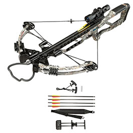 Man Kung Compound Armbrust Fighter XB86 185 lbs Komplettset camo