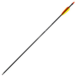 EK Archery Fiberglaspfeil 28 Zoll schwarz