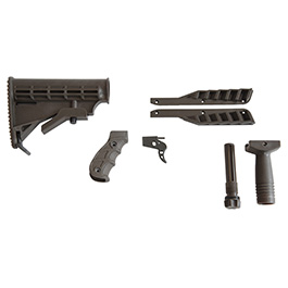 Steambow Customizing Kit fr AR-6 Stinger II oliv Schultersttze, Griffschalen, Abzug...