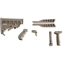 Steambow Customizing Kit fr AR-6 Stinger II sand Schultersttze, Griffschalen, Abzug...