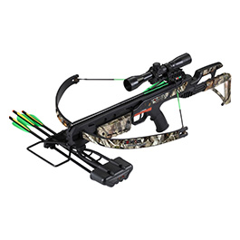 Hori-Zone Recurve Armbrust Rage-X Komplettset 175 lbs Camo inkl. 4x32 Zielfernrohr