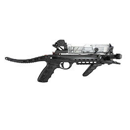 Hori-Zone Pistolenarmbrust Redback XR mit Magazin 80lbs schwarz inkl. 5 Pfeile, Sehnenwachs und Frontgriff