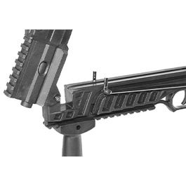 Steambow Repetierarmbrust AR-6 Stinger II Tactical Version 2023 mit Magazin 55 lbs schwarz inkl. 6 Pfeile Bild 4