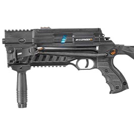 Steambow Repetierarmbrust AR-6 Stinger II Tactical Version 2023 mit Magazin 55 lbs schwarz inkl. 6 Pfeile Bild 8