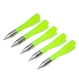 Royal Kunststoffpfeile 3 Zoll mit Stahlspitze grn f. Compound Multifunktions-Armbrust - 5 Stck