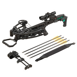 Man Kung Compound Armbrust Direwolf XB70 215 lbs Komplettset schwarz
