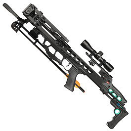 Kleinbild 2 Man Kung Compound Armbrust Direwolf XB70 215 lbs Komplettset schwarz