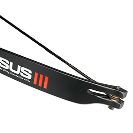 Kleinbild 2 Hori-Zone Wurfarm Set mit Sehne f. Recurve Armbrust Pegasus III 185 lbs schwarz