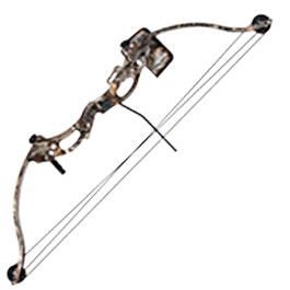 Kleinbild 10 EK Archery Kirupira Compound Jugend Bogen Set 15 - 20 lbs inkl. K�cher / Pfeile / Armschutz camo