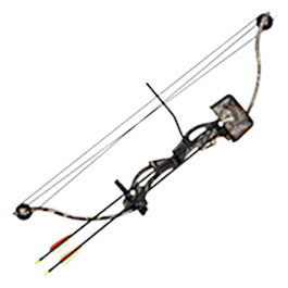 Kleinbild 3 EK Archery Kirupira Compound Jugend Bogen Set 15 - 20 lbs inkl. K�cher / Pfeile / Armschutz camo