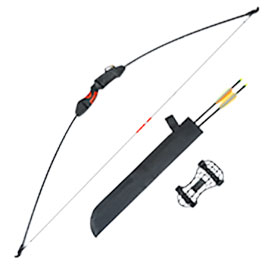 Produktbild zu EK Archery Chameleon Recurve Jugend Bogen Set 10 - 15 lbs in ...