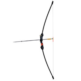 Kleinbild 5 EK Archery Chameleon Recurve Jugend Bogen Set 10 - 15 lbs inkl. K�cher / Pfeile / Armschutz / Zielscheiben schwarz