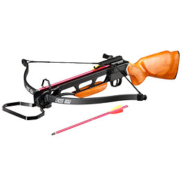 Man Kung Recurve Armbrust Evident 150 lbs Komplettset mit Holzschaft