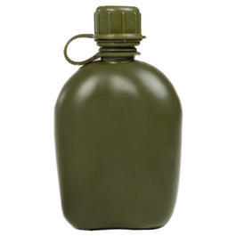 US Feldflasche woodland mit isolierender Hülle und Trinkbecher Bild 1 xxx:
